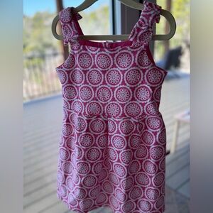 NWT Janie and Jack pink and white dress